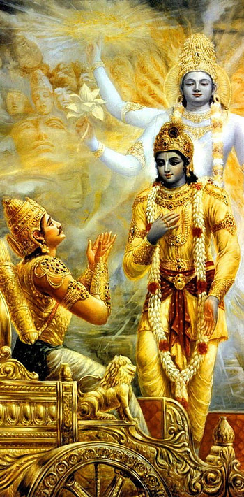 Krishna by Akshay_Sarande - on ZEDGEâ, Arjun Mahabharat HD phone wallpaper